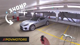 2017 Jaguar FType 30 V6 RDynamic 340HP  POV DRIVE Onboard [upl. by Eliga347]