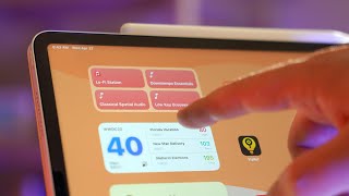 ULTRA Productive iPad Home Screen Setup Apps Widgets Shortcuts Focus Modes [upl. by Alcine]