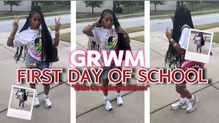 GRWM FIRST DAY OF SCHOOL Freshman Yearootd [upl. by Biles]