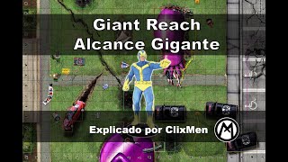 💪🦵 Giant Reach o Alcance Gigante Heroclix [upl. by Ingemar]