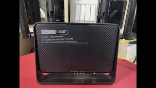 TOTOLink A3000RU  UniFi Firmware Look amp Feel UniFi 800200 Mbps SpeedTest LANWAN [upl. by Enitsej]