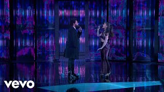 The Weeknd amp Ariana Grande – Save Your Tears Live on The 2021 iHeart Radio Music Awards [upl. by Amek697]