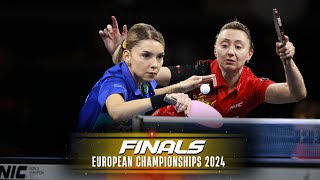 FULL MATCH  Bernadette Szocs vs Sofia Polcanova  FINALS 2024 European Championships [upl. by Ingunna]