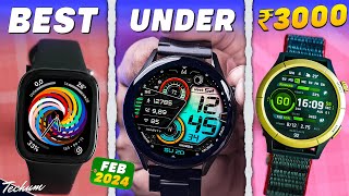 2024s BEST SMARTWATCH Under 3000⚡Best Smartwatch Under 3000⚡Top 5 Best Smartwatches Under 3000 2024 [upl. by Nelleyram]