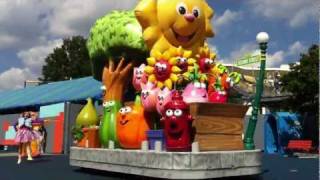 Sesame Street Parade Sesame Place 2011 [upl. by Jessika]