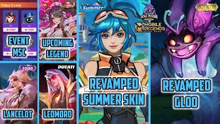 MLBB NEW UPDATE 2024  REVAMPED FANNY SKIN SUMMER REVAMP GLOO FANNY LEGEND VALENTINA MSC DUCATI [upl. by Yrrehs236]