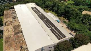 Nuetech Solar installed a 200kW Solar Rooftop at Makino India Pvt Ltd Bangalore [upl. by Schonfeld136]