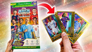 NEW SQUADZONE CARDS  Topps MATCH ATTAX 202324  COUNTDOWN CALENDAR Opening Festive Edition [upl. by Orban]