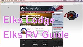 Elks MembershipElks RV GuideElks CharitiesElks BenefitsRVerTV [upl. by Eanram]