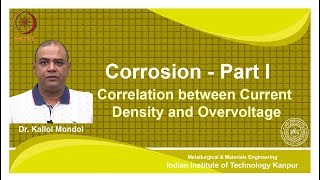 noc18mm14 Lecture 32Correlation between Current Density and Overvoltage [upl. by Nahsed]