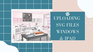 uploading svg files into design space [upl. by Hsot]