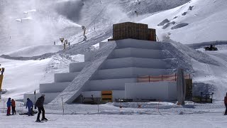 Hannibal Sölden Aufbau [upl. by Januisz]