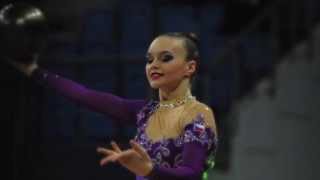 Anna TOMKOVA  WORLD CUP in Pesaro Italy 2014  RHYTMIC GYMNASTICS CHAMPIONSHIPS [upl. by Annwahsal]