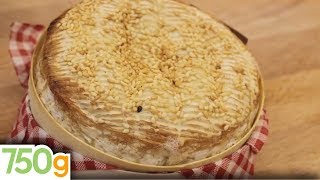 Recette de Camembert au sésame au four  750g [upl. by Ennayar]