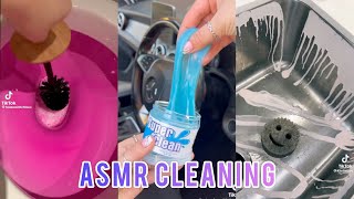 1 Hour ⏳ Satisfying Cleaning 🧼 ASMR 🔊 TikTok Compilation ✨ Vlogs from TikTok ✨ [upl. by Mickie723]