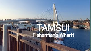 Tamsui Fishermans Wharft  New Taipei Travel taiwan [upl. by Novel342]