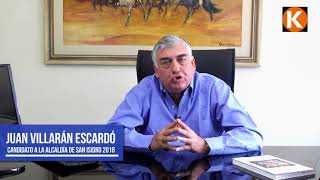 Estimados Vecinos soy Juan Villarán Escardó Candidato a la Alcaldía de San Isidro 2018 [upl. by Ibloc]