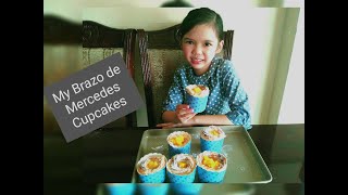 Joyce and Dylan makes Brazo de Mercedes Cupcakes [upl. by Lexis]