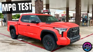 How Good Is The New TRD Pro Hybrid Tundras MPG [upl. by Enej634]