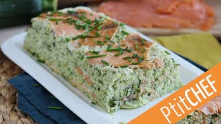 TERRINE COURGETTES  SAUMON  lentrée extra fraîche pour cet été [upl. by Ibby659]