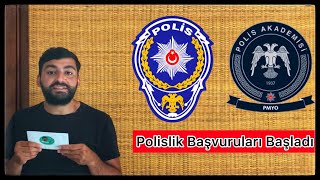 POLİSLİK BAŞVURU BAŞLADI  2500 POLİS ALIMI PMYO LİSE MEZUNU POLİS ALIMI BAŞVURU NASIL YAPILIR [upl. by Aitekram]