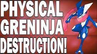 Pokemon X and Y  Physical Greninja Moveset Is Beastly [upl. by Madella]