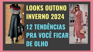 Tendências outono inverno 2024 [upl. by Nodarb]