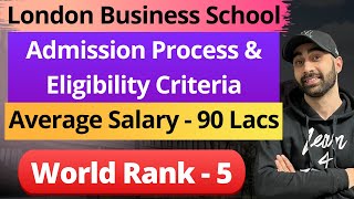 London Business School  MBAMIM All About MBA Fees Eligibility Average Salary Batch Profile [upl. by Diantha638]