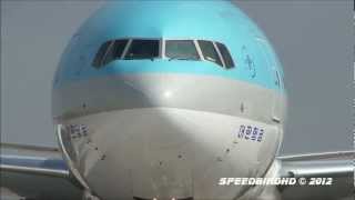 Boeing 777300ERs at Los Angeles International Airport [upl. by Hardy]