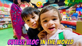 Mere Papa Muje Bahut Saare Khilone Dilaainge 😍 Cutest Vlog in The World 🥰 [upl. by Amairam]