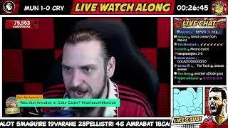 Casemiro Goal VS Crystal Palace Flying Pig Reaction Manchester United 30 Crystal Palace EFL Cup [upl. by Loise256]