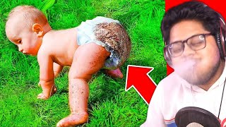 Funny Try Not To Laugh Challenge Part 8 🤣  Ayush More [upl. by Ynffit]