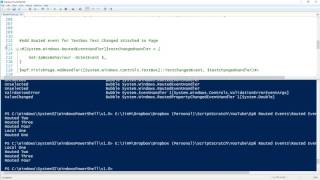 WPF and PowerShell Ep6 Routed Events [upl. by Atsiuqal]