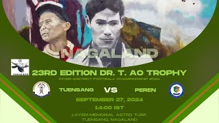 23RD EDITION DR T AO TROPHY  TUENSANG VS PEREN  FINAL  LOYEM MEMORIAL ASTRO TURF TUENSANG [upl. by Longerich]