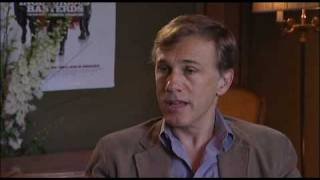 MovieZine intervjuar Christoph Waltz [upl. by Nwadahs]