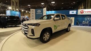 New Maxus T90EV Electric Pickup Truck EV 2023  CV Show UK [upl. by Shannah955]