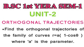 Find the orthogonal trajectories of family of curves x2y2c x [upl. by Neirod]