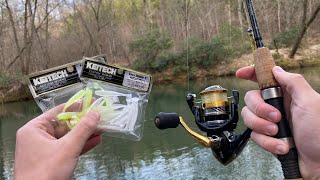 TROUT Fishing with Keitech Swimbaits [upl. by Ellecrad]