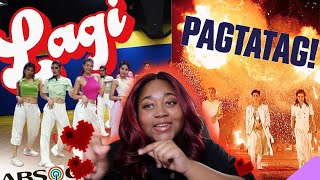 BINI LAGI DANCE AND VOCAL PRACTICE amp SB19 PAGTATAG TRAILER REACTION [upl. by Daza]