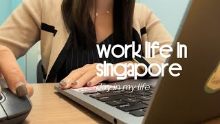 life in singapore  corporate life wfh nowafter cafe tanuki raw fit checks  weekly vlog [upl. by Tevlev648]