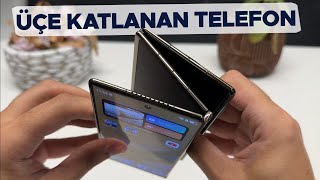 Üçe Katlanan Telefon  Huawei Mate XT Ultimate Design [upl. by Jone]