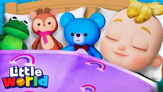 10 In The Bed  Kids Songs amp Nursery Rhymes by Little World [upl. by Frasch]