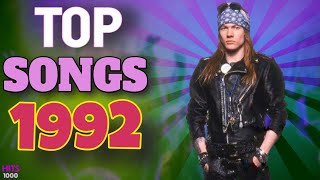 Top Songs of 1992  Hits of 1992 [upl. by Aidnic]