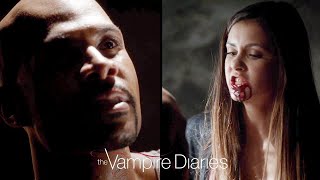 Elena Kills the Hunter  The Vampire Diaries [upl. by Kcinom]