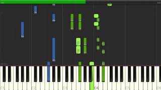 Leo Delibes  Flower Duet from Lakme  Piano Cover Tutorials  Karaoke [upl. by Suaeddaht840]