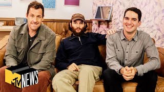 Adam Sandler amp the Safdie Brothers on Uncut Gems Fighting The Weeknd amp Chris Farley  MTV News [upl. by Anahir]