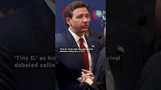 Is FL Gov Ron DeSantis Wearing Height Boosters [upl. by Dibrin]