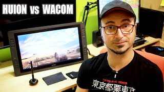 HUION o WACOM Ecco perché ho scelto HUION  Recensione KAMVAS PRO 20 [upl. by Ainet]