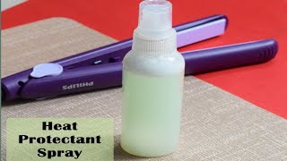 How To Make Hair Heat Protection Spray At Home  DIY Heat Protecting Spray [upl. by Semadar783]