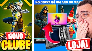 SAINDO DO COFRE E CLUBE FORTNITE DE JANEIRO [upl. by Warfield]